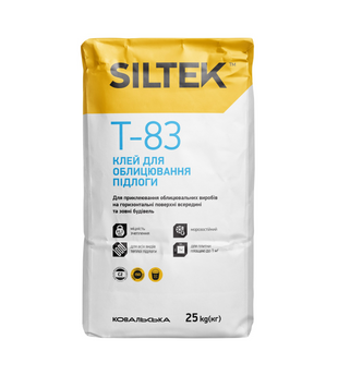 Клей для облицовки пола Siltek Т-83, 25 кг 000000606 фото