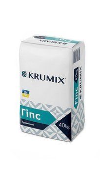Гіпс будівельний KRUMIX 40 кг 2026 фото